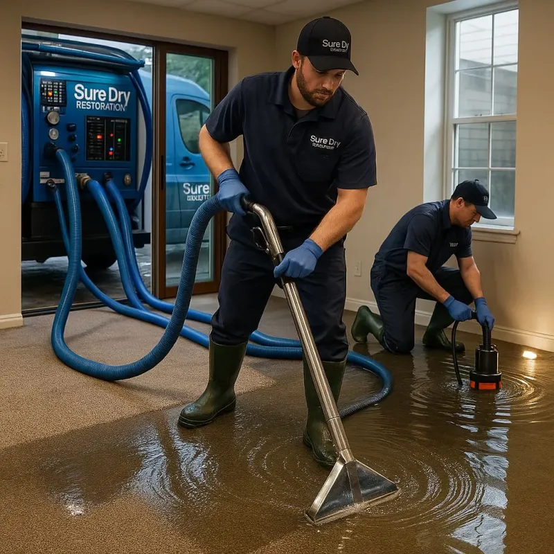 Water Extraction and Removal process in Levittown, PA